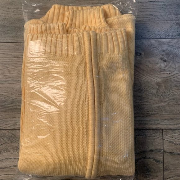 NWT LANDS' END UNIFORM BOY'S DRIFTER ZIP CARDIGAN SWEATER MAIZE LARGE (14-16) - Picture 10 of 10